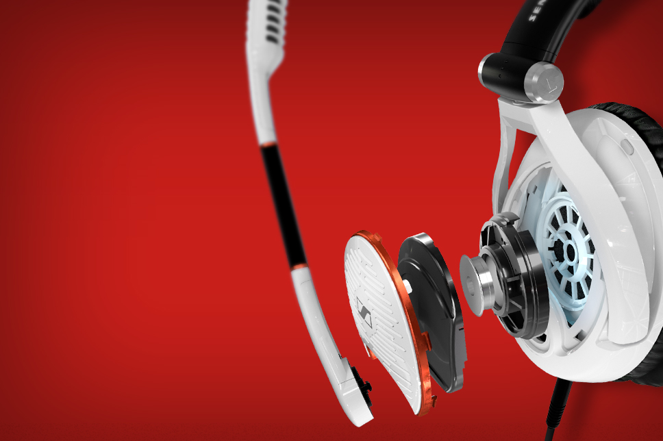 Sennheiser G4me Zero - Vue éclatée