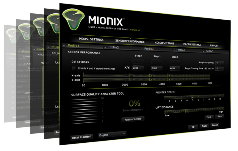 Souris Mionix Naos 7000