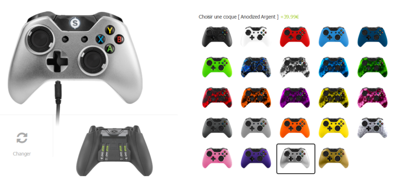 Scuf Infinity1 - Personnalisation de la coque