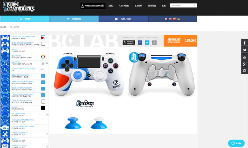 Manette Burn-Controllers ESWC