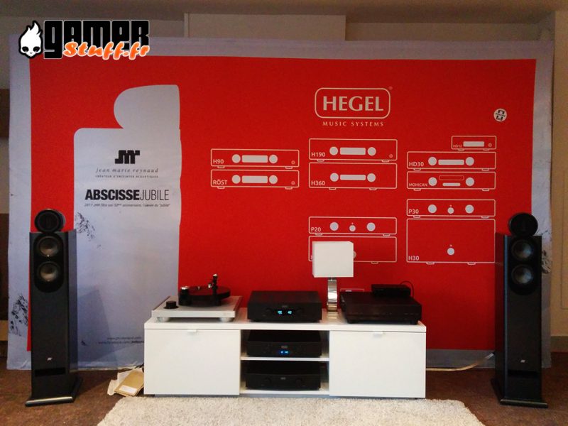 Salon Son et Image 2017 - Ampli et Enceintes Hegel