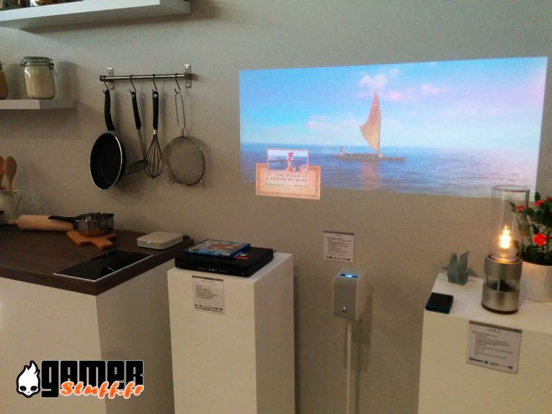 Salon Son et Image 2017 - Projecteur Sony LSPX-P1