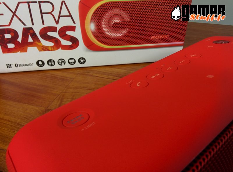 Enceinte Bluetooth Sony SRS-XB40 - smartphone