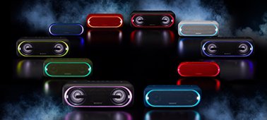 Enceinte Bluetooth Sony SRS-XB40 - smartphone