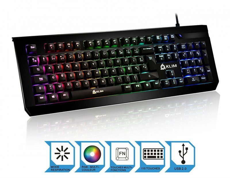 test Clavier KLIM Domination