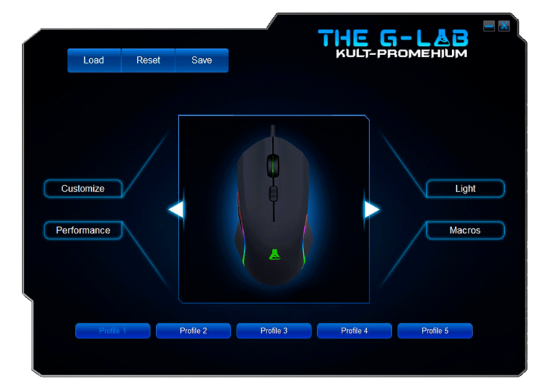 Souris The G-Lab KULT PROMETHIUM