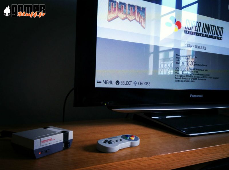 test boitier Nespi Case - NES - Rapsberry PI - Recalbox - 8Bitdo