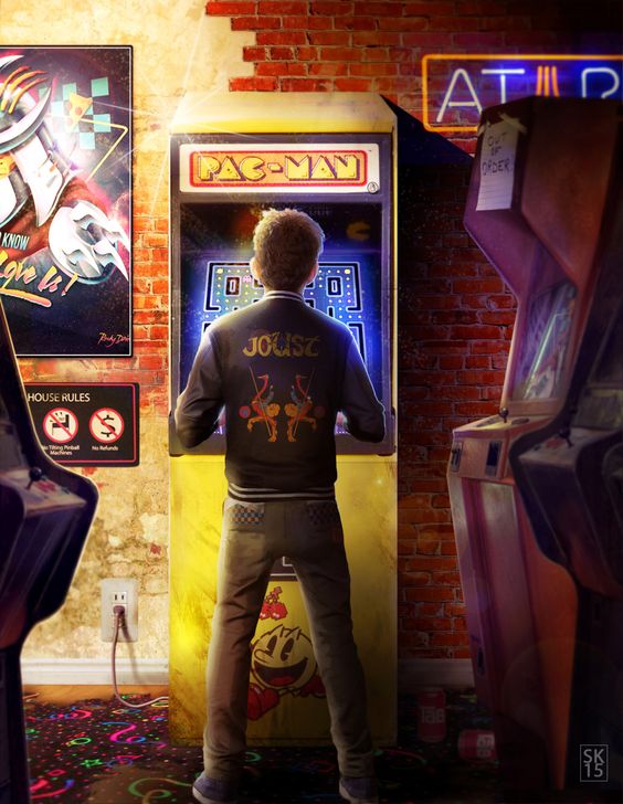 Ready Player One - borne Pacman