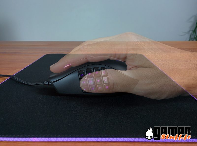 test souris- Razer Naga Trinity - prise en main