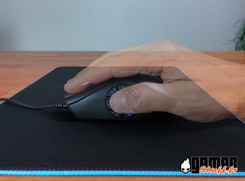 test souris- Razer Naga Trinity - prise en main