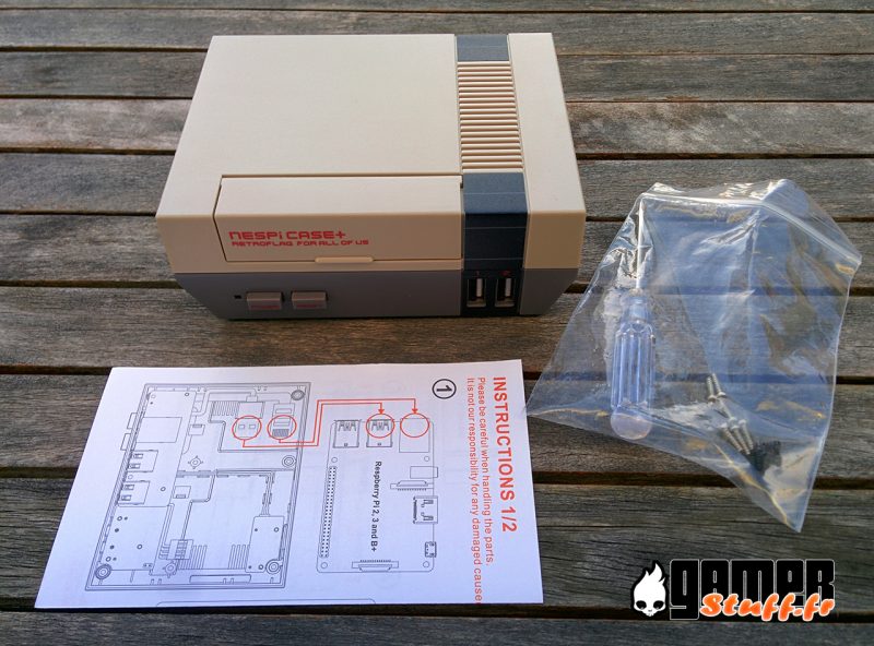 test boitier retroflag nespi case plus raspberry pi 05