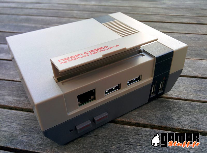 test boitier retroflag nespi case plus raspberry pi 08