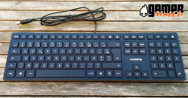 test clavier PC Cherry KC 6000 slim