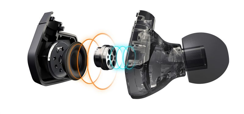 casque gaming Roccat Score - vue éclatée
