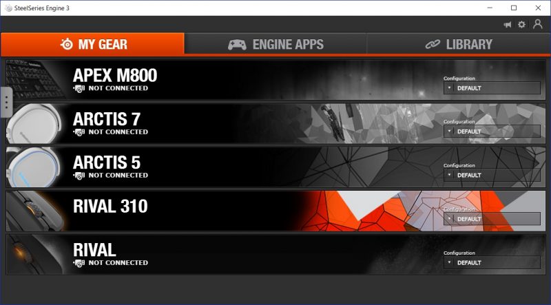 Steelseries Arctis Pro Wireless Steelseries Engine 00