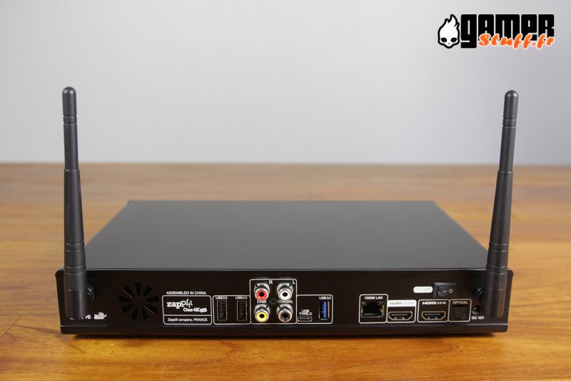 test media center Zapitti One 4K HDR
