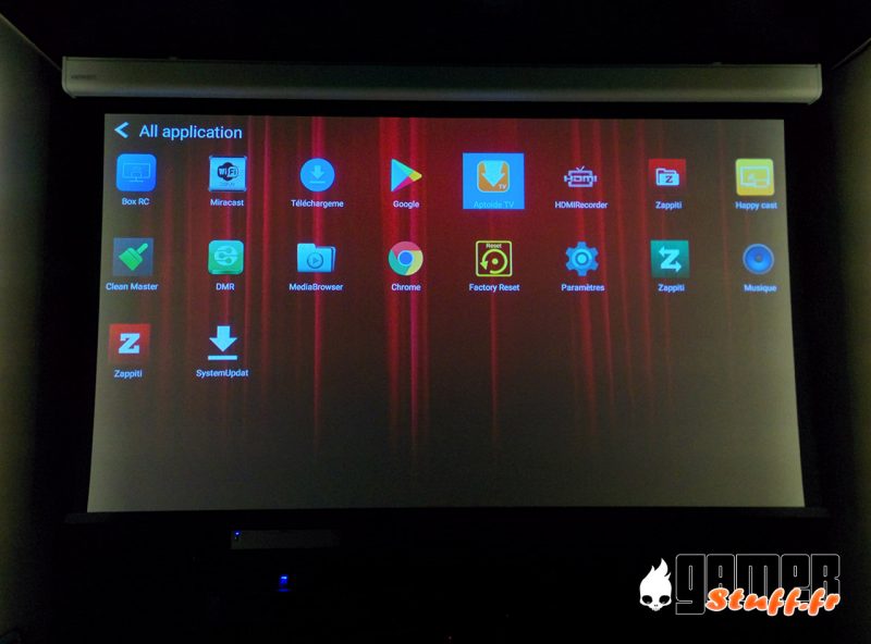 test media center Zapitti One 4K HDR