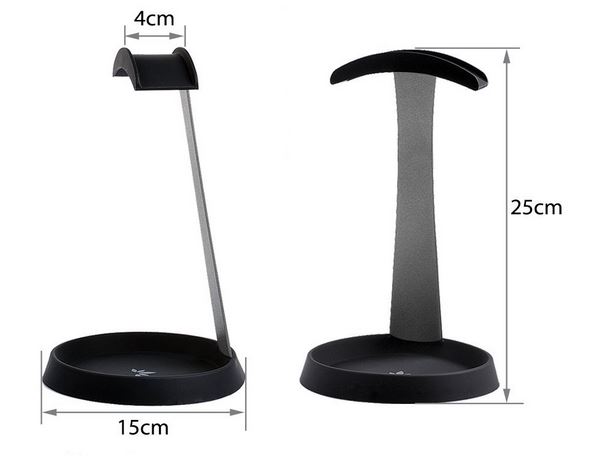 dimensions support casque universel Aventree HS102