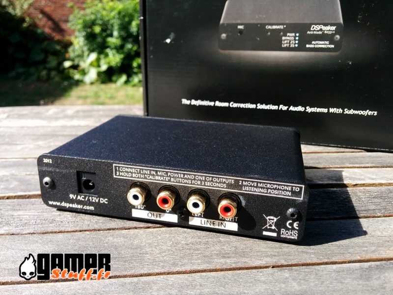 test Dspeaker Anti-mode 8033S-II