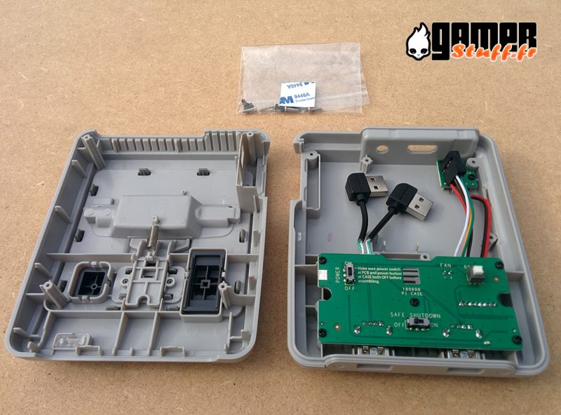 test boîtier Raspberry PI - Retroflag Superpi case J