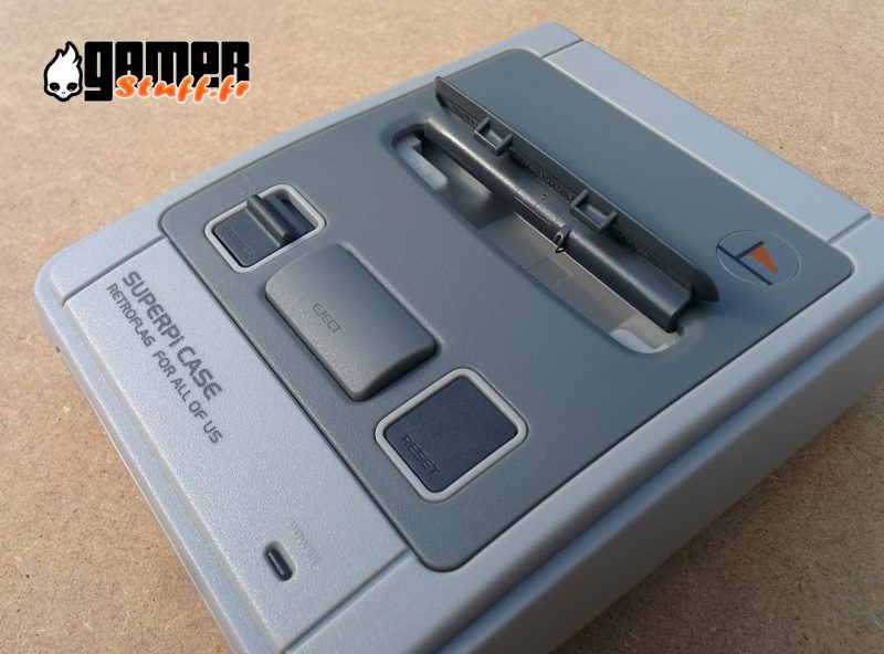 test boîtier Raspberry PI - Retroflag Superpi case J