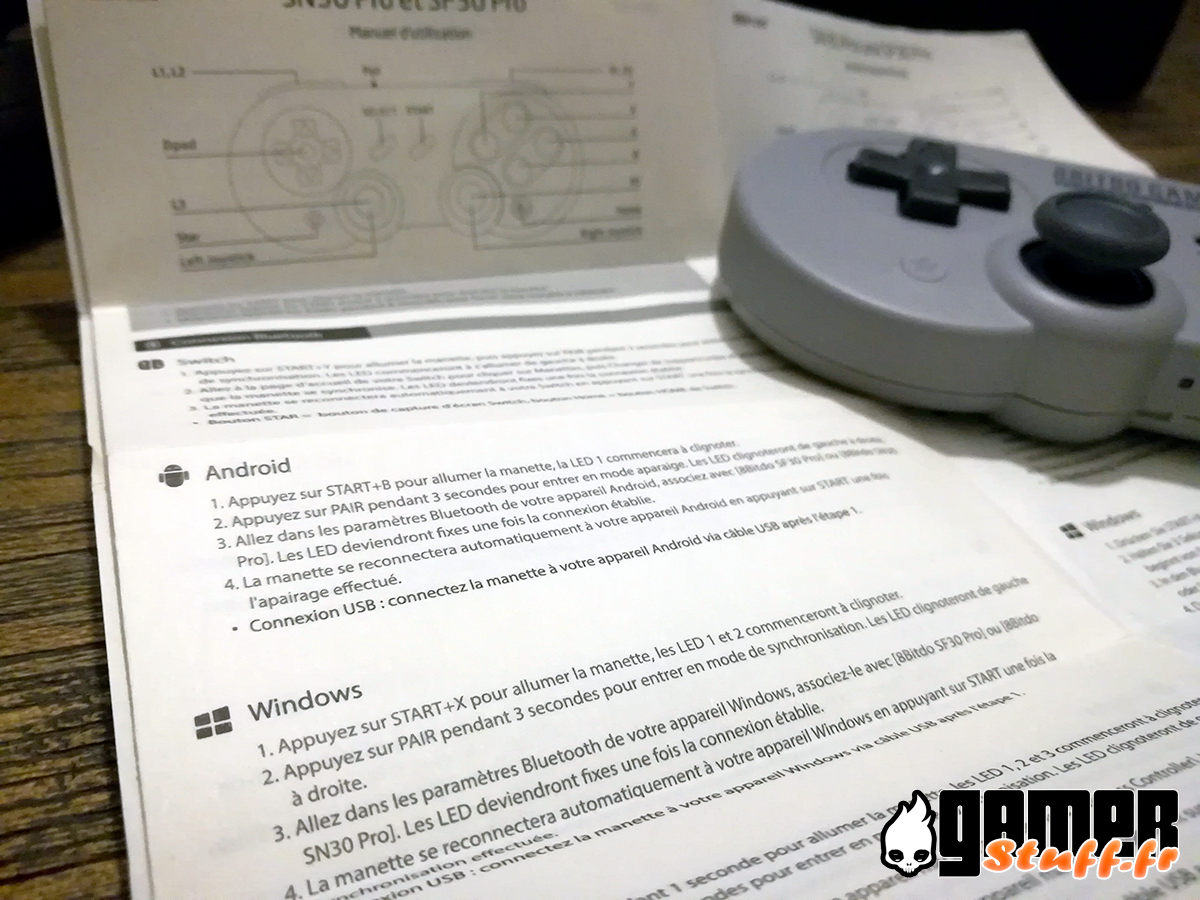 manette 8bitdo sf30 009