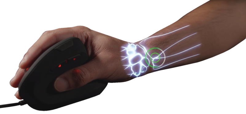 Test souris verticale Trust GXT 144 Rexx