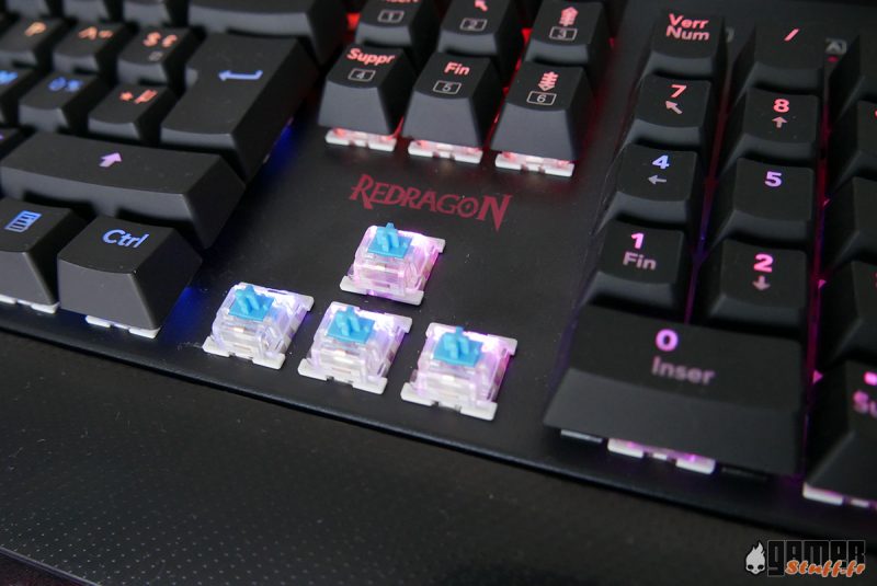 clavier mecanique redragon manticore