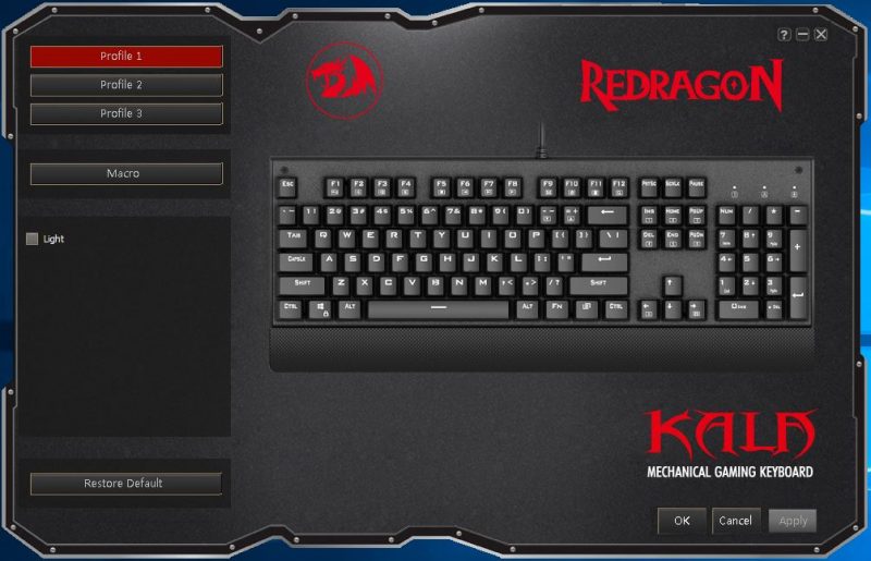 clavier mecanique redragon manticore