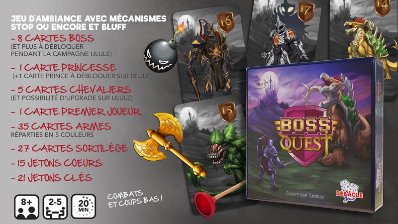 jeu société Boss Quest