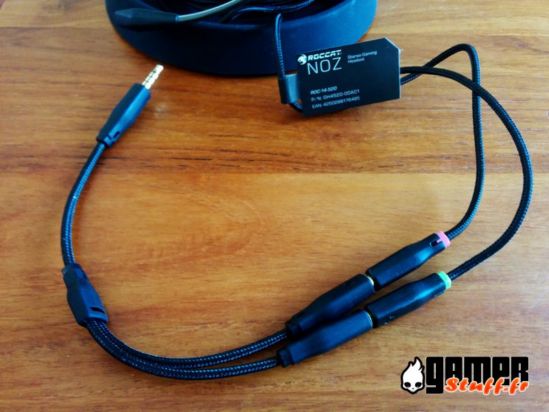 test casque gamer Roccat Noz