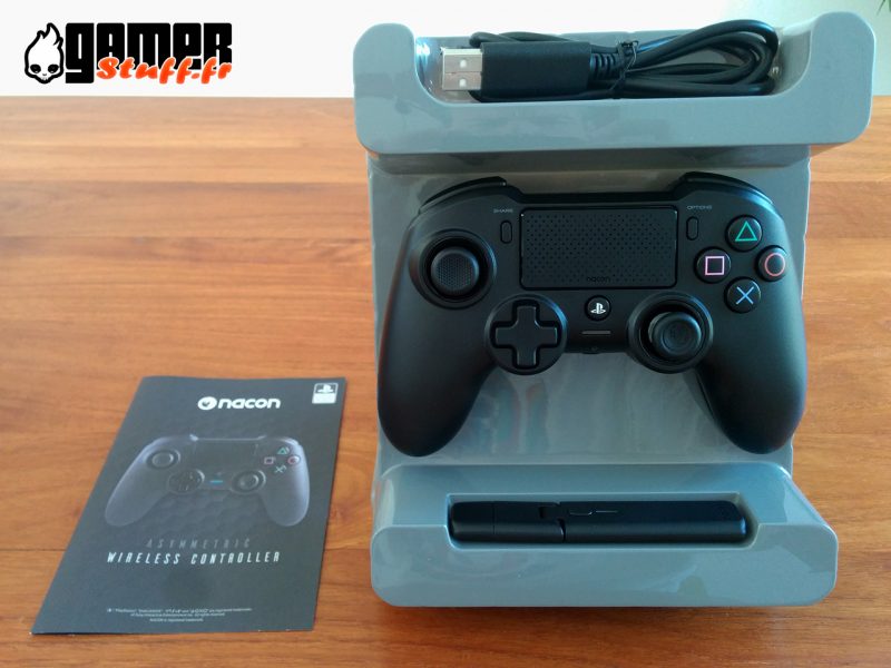 test manette PS4 Nacon Asymmetric