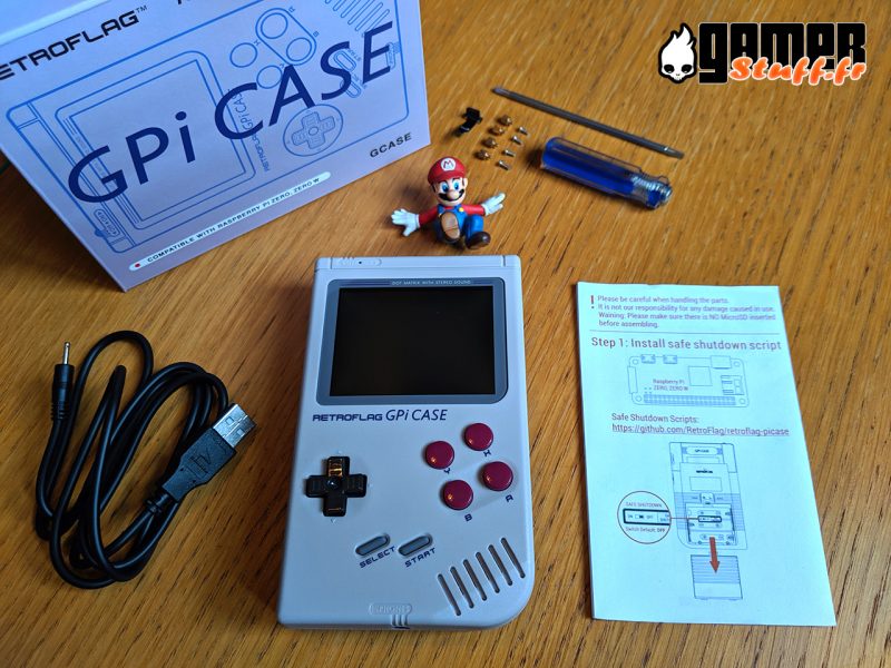 boitier Raspberry Pi Retroflag GPi Case - Nintendo Gameboy