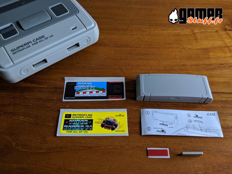 boitier Raspberry Pi - Retroflag SUPERPi case + cartouche