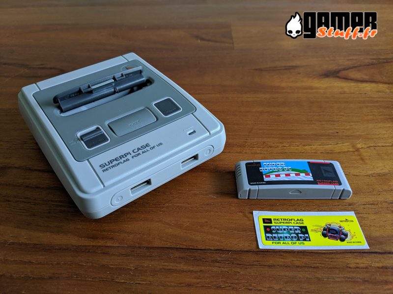 boitier Raspberry Pi - Retroflag SUPERPi case + cartouche