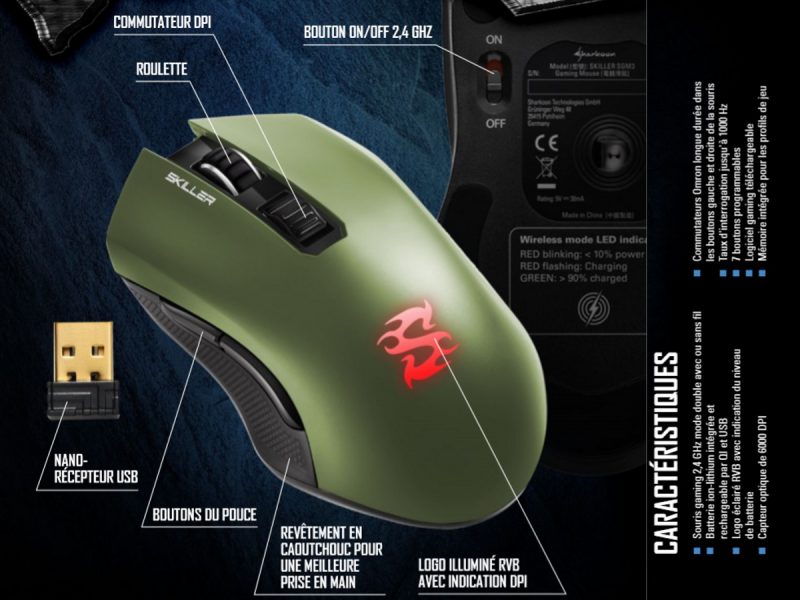 Sharkoon SKILLER SGM3