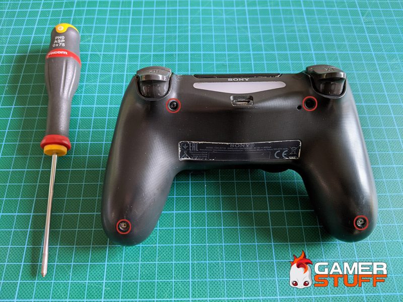 Démontage d'une manette Playstation Dualshock 4 v2