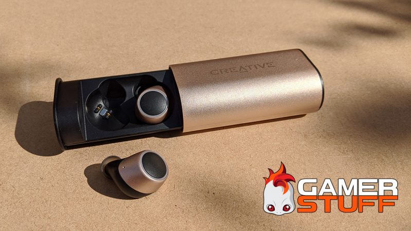 test écouteurs casque Creative Outlier Gold