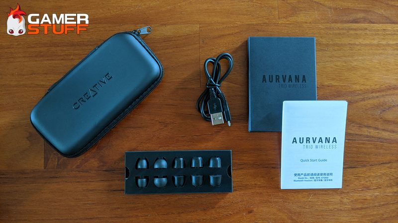 test casque Creative Aurvana Trio wireless