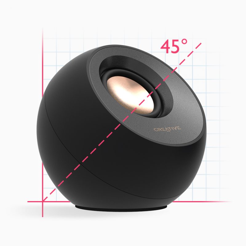 Enceintes USB-C Bluetooth Creative Pebble v3