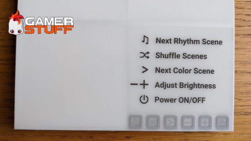 gaming room - test panneaux LED Nanoleaf Canvas