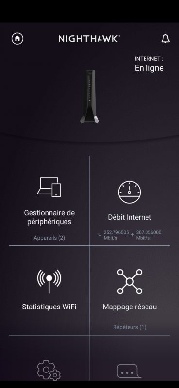 test répéteur Nighthawk AX6000 EAX80 Wifi 6