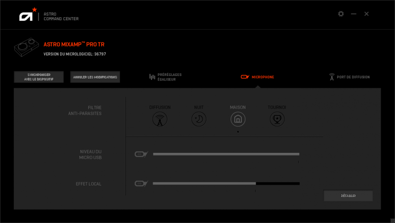 astro mixamp pro tr command center 2