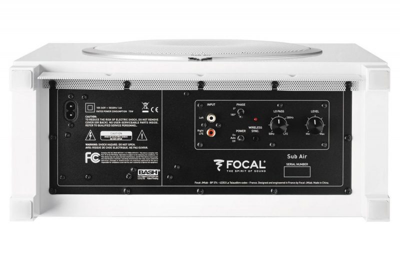 home cinema - caissons de grave Focal Sub Air noir