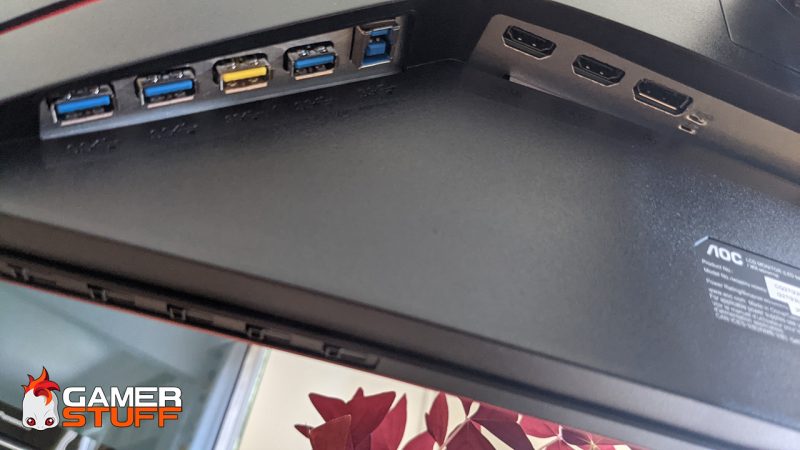 test écran gaming AOC CQ27G2U-BK