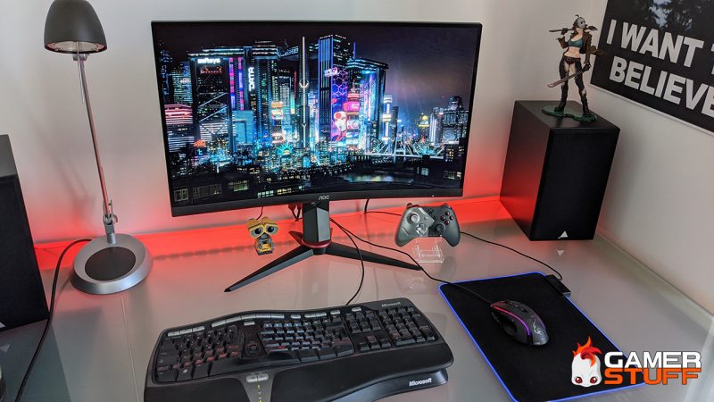 test écran gaming AOC CQ27G2U-BK