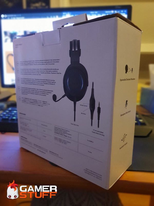 casque gamer Audio Techica ATH G1