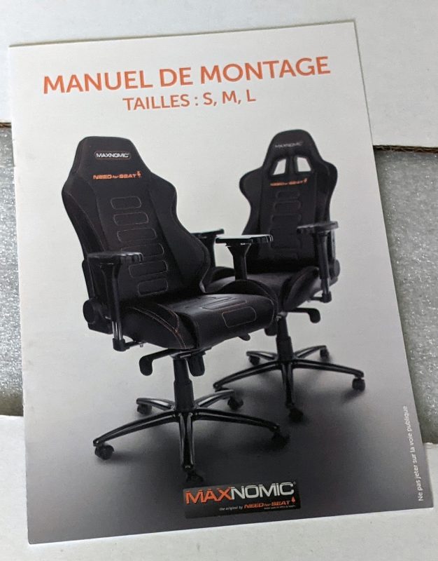 fauteuil maxnomic quadceptor ofc 2