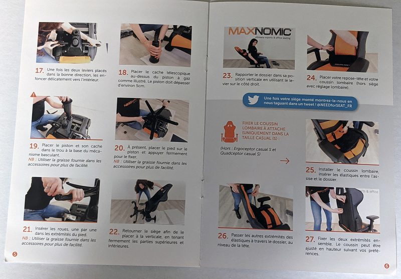 fauteuil maxnomic quadceptor ofc 4