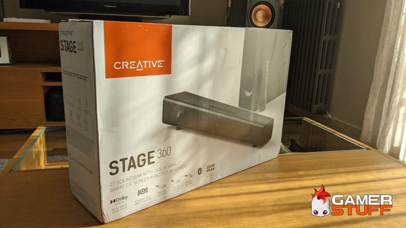test barre de son Creative Stage 360